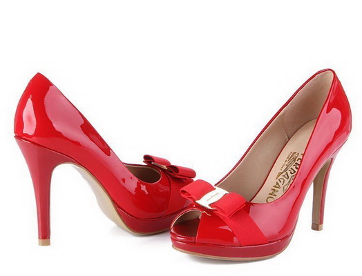 Ferragamo Peep toe Women--004